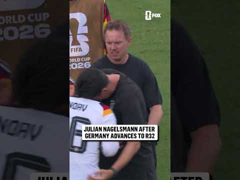 Julian Nagelsmann was FIRED up after the final whistle