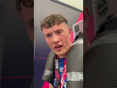 Yes, an actual fridge…💪 #LondonMarathon