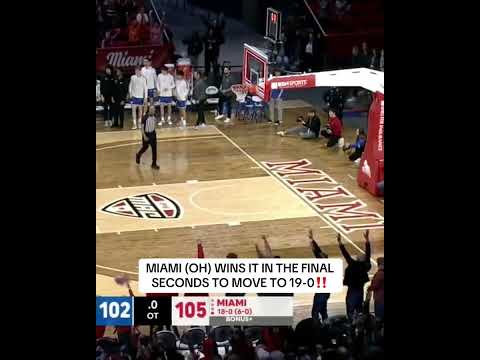 CLUTCH BUCKET FROM MIAMI (OH) 😱