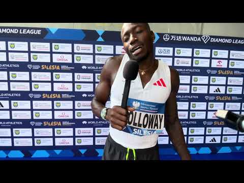 Grant Holloway After Going 13.15 For Second In Silesia, Talks Confidence For World Championships