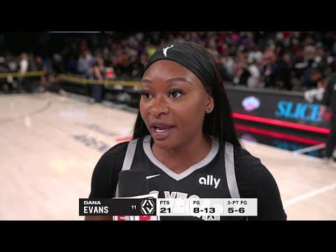 Dana Evans details Aces' defensive stop in the finals seconds of Game 1 vs. Mercury | WNBA on ESPN