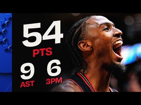 Tyrese Maxey Sets NEW CAREER-HIGH 54 PTS | November 20, 2025