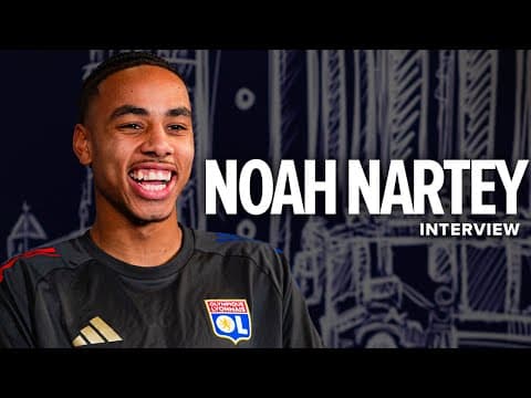 Noah Nartey : "L'OL et moi, c'est le mariage parfait !"