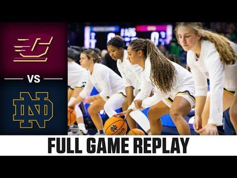 Central Michigan vs. Notre Dame Full Game Replay | 2025-26 ACC Women's Basketball