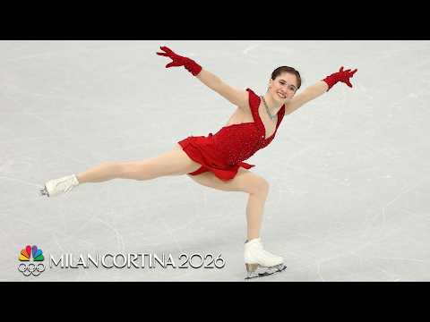Isabeau Levito in eighth after SPECIAL debut in women's short | Winter Olympics 2026 | NBC Sports