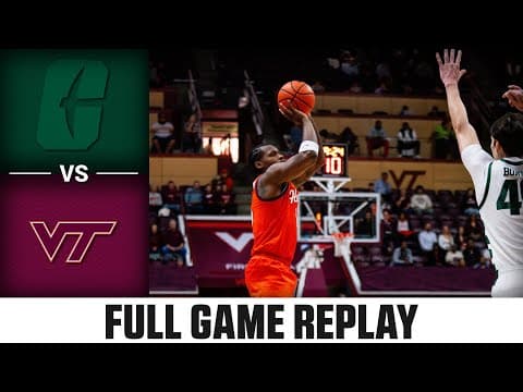 Charlotte vs. Virginia Tech Full Game Replay |  2025-26 ACC Men’s Basketball
