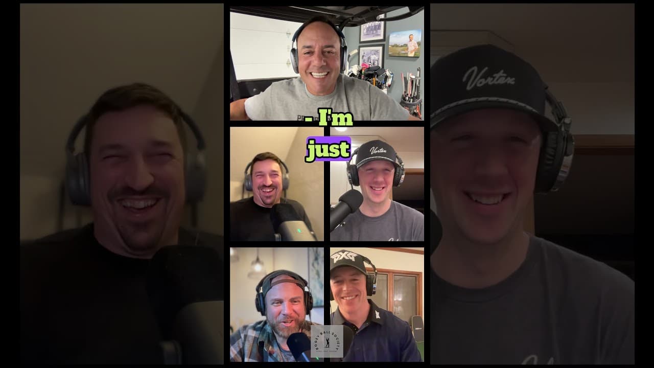 Uncle Marty got jokes… @tourstriker #golfpodcast