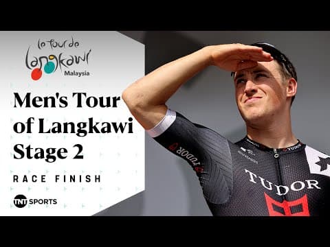 POWERFUL VICTORY! 💪 | 2025 Men's Tour of Langkawi Stage 2 Final KM’s | TNT Sports Cycling