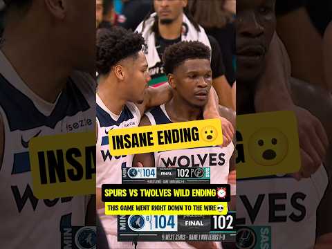 Last minute of Spurs vs Wolves was WILD😮
