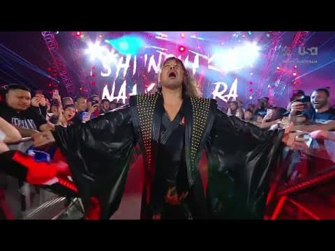 Shinsuke Nakamura comes out to his old song & accepts Sami Zayn's US Title challenge | WWE on ESPN