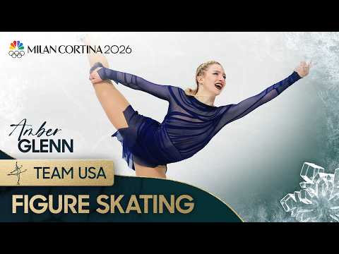 'STATEMENT MADE': Amber Glenn DAZZLES in bounce-back free skate | Winter Olympics 2026 | NBC Sports