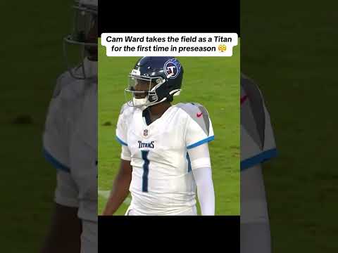 Cam Ward's first appearance 🔥 (📺 NFL Network)