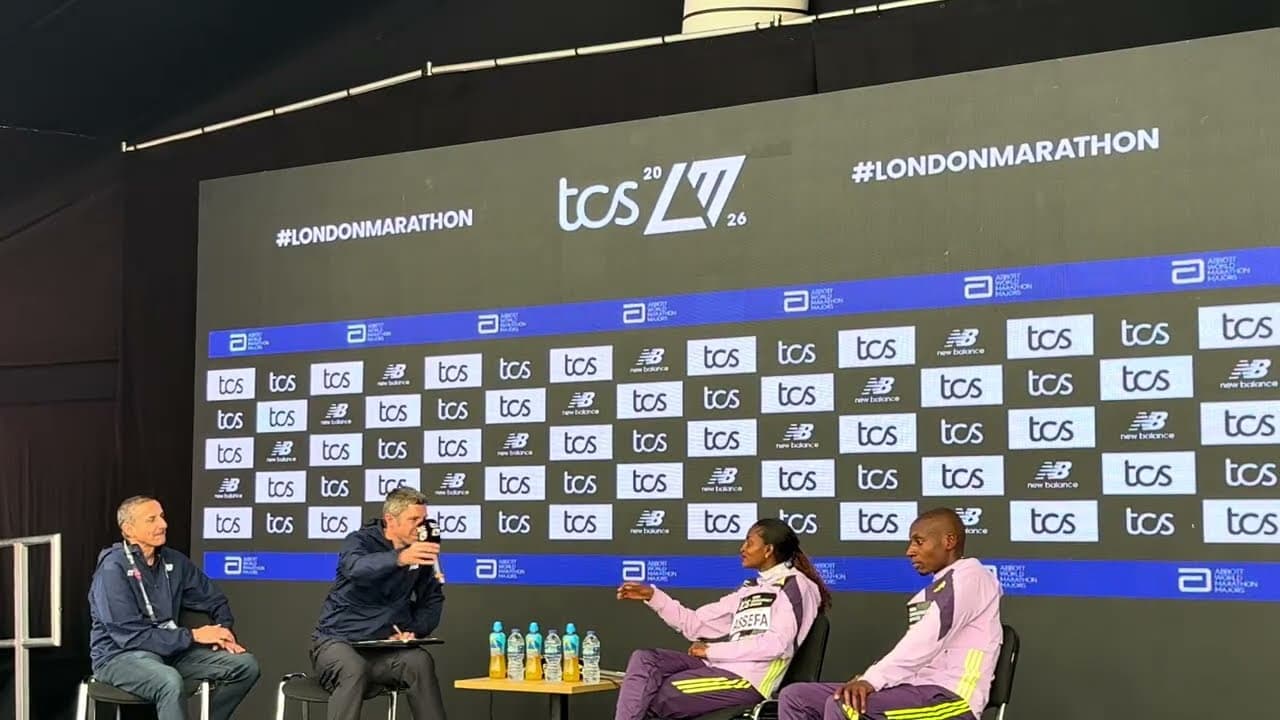 Sabastian Sawe Becomes First Man To Run Sub 2 Hours At 2026 London Marathon | FULL PRESS CONFERENCE