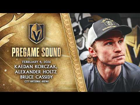 🎥 PREGAME SOUND: Korczak, Holtz & Cassidy
