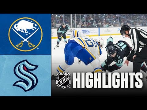 Sabres vs. Kraken | NHL Highlights | December 14, 2025
