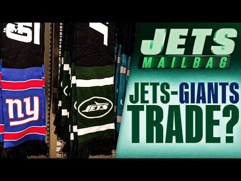 Does the Jets’ future include a draft pick trade with the Giants, plus who's the QB?