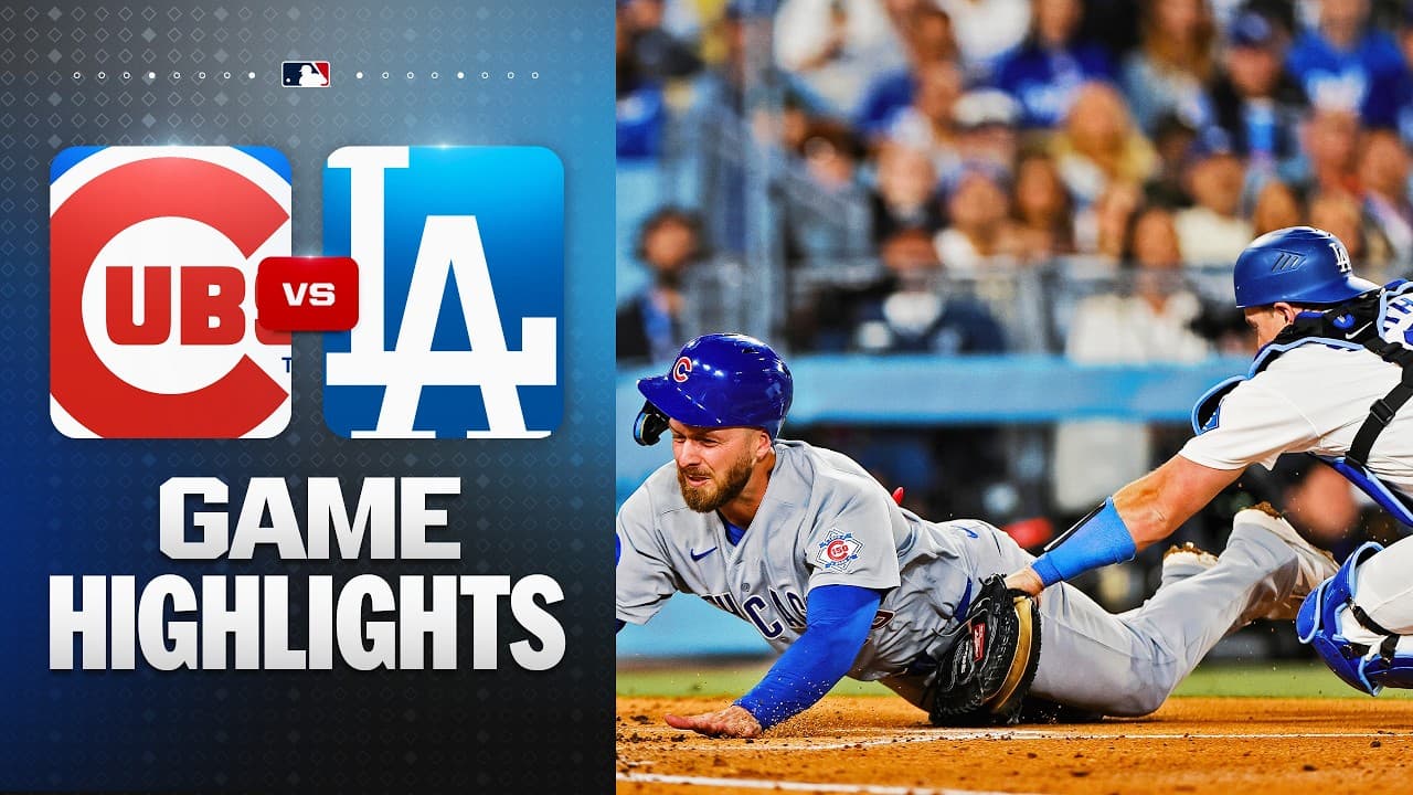 Cubs vs. Dodgers Game Highlights (4/24/26) | MLB Highlights