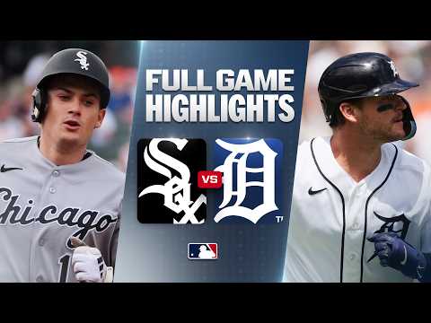WHITE SOX vs. TIGERS Full Game Highlights (6/20/26) | MLB Highlights