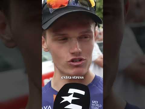 Oscar Onley has had a truly unforgettable time at the Tour de France 👏💛 #cycling #tourdefrance