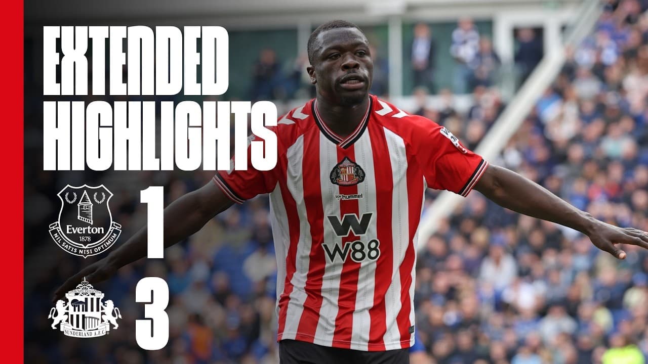 Extended Premier League Highlights | Everton FC 1 - 3 Sunderland AFC