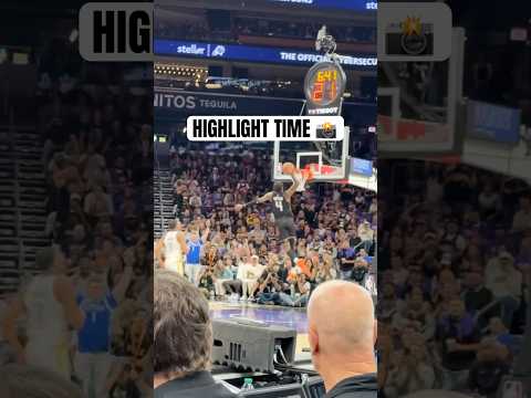 Jalen Green all alone on a fast break get your cameras out 📸