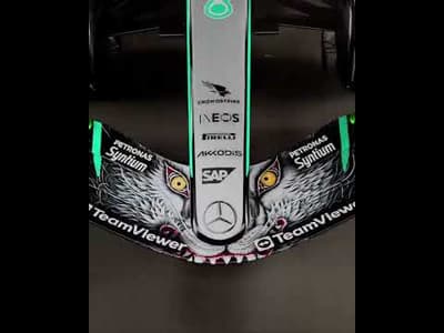 Mercedes' livery for the Japanese Grand Prix 😮‍💨🇯🇵 (via @mercedesamgf1/IG)