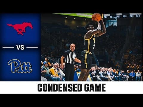 SMU vs. Pitt Condensed Game | 2025-26 ACC Men's Basketball
