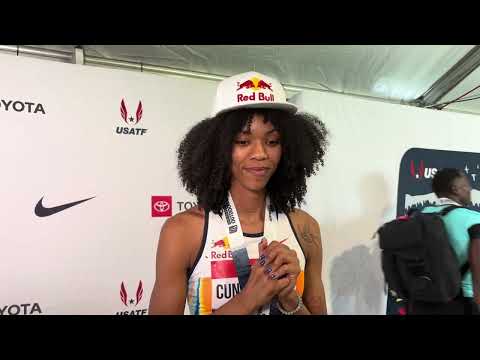 Vashti Cunningham Says She’s “Never Been Happier About A Win” After USATF Outdoors High Jump