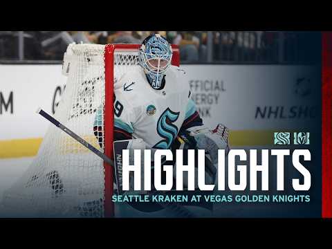 Seattle Kraken at Vegas Golden Knights | 4/15 Game Highlights