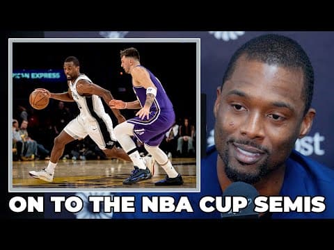Harrison Barnes on Advancing to NBA Cup Semifinals