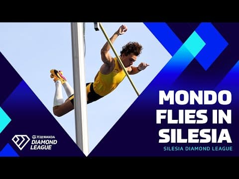 Duplantis clears 6.10m in Silesia | Wanda Diamond League