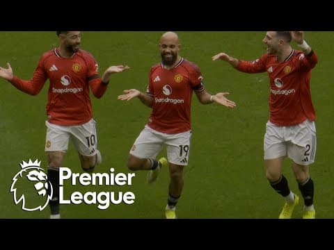 Bryan Mbeumo tucks away Manchester United's opener against Spurs | Premier League | NBC Sports