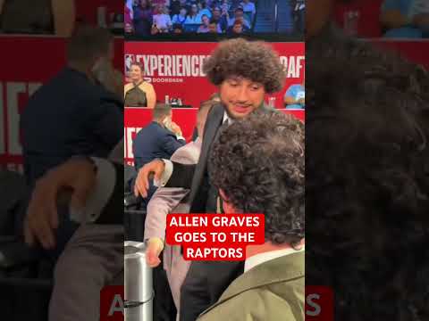 Allen Graves goes 19th overall to the Toronto Raptors in the 2026 NBA Draft