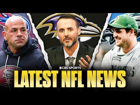 Latest NFL News: Sean Mannion becomes new Eagles' OC | Expectations for Jesse Minter & Robert Saleh