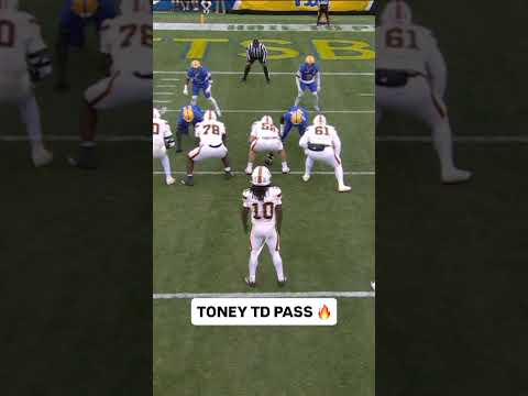 Malachi “Mr do it all” Toney 🤑  #miami #gocanes #collegefootball #accfootball #football