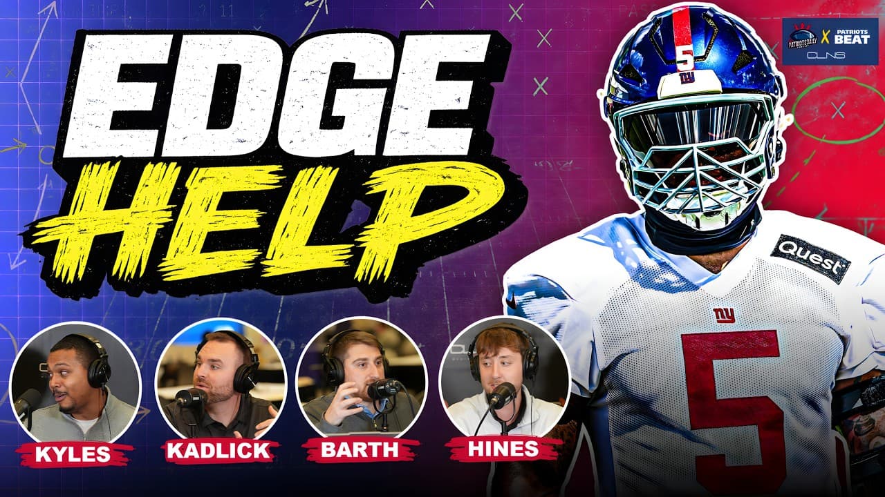 EDGE Rusher is Big Area of CONCERN for Patriots Right Now...