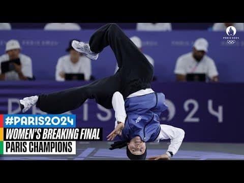 The first EVER Olympic Breaking final! | Paris Champions