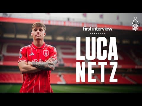 "A Special Feeling" ❤️ | Luca Netz's First Interview 🎬