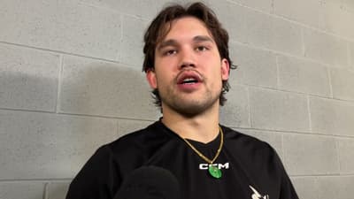 Woo Talks Miscues, Appreciates Sharks Organization | Barracuda @ Silver Knights Post-Game (4.24.26)