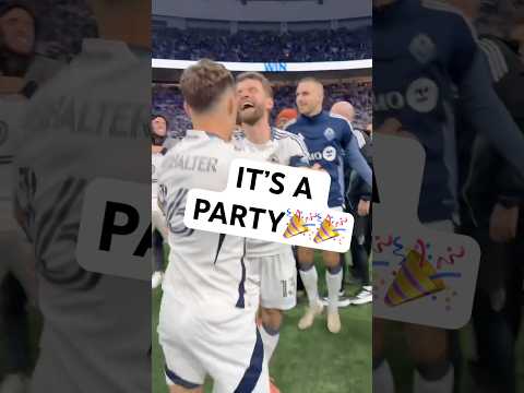 Party in Vancouver! Müller and the Whitecaps are through to the Western Conference Final!🎉