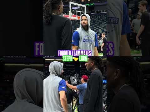 Kevon Looney 🤝 Steph Curry #nba #shorts