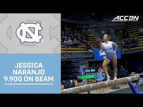 UNC Junior Jessica Naranjo's 9.900 On Beam Earns 1st Place | 2026 ACC Gymnastics