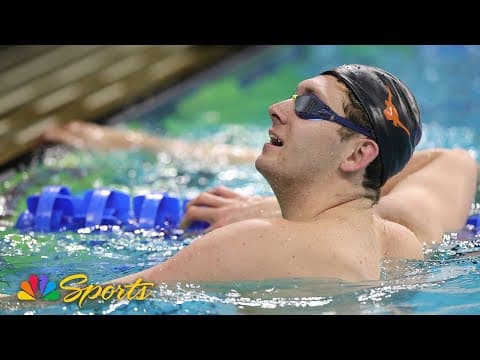 Chris Guiliano charges to championship record in 50m freestyle win at Toyota US Open | NBC Sports
