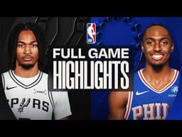 SPURS at 76ERS | FULL GAME HIGHLIGHTS | March 3, 2026