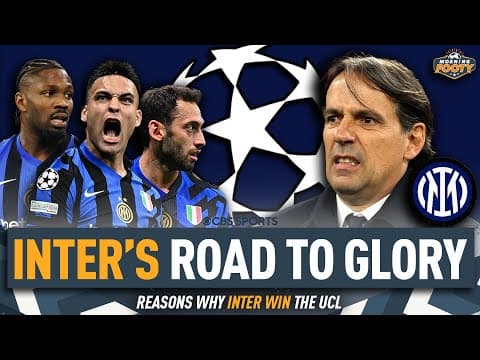 How Inter WINS the Champions League | Barcelona vs. Inter Semi-final 1st Leg Preview | Morning Footy