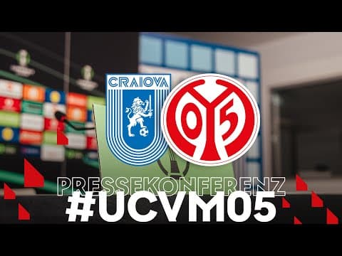 Die PK vor dem Spiel gegen CS Universitatea Craiova | #UCVM05 | #05ertv | 2025/26