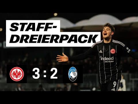 Eintracht gewinnt Schlagabtausch I UEFA Youth League Highlights I Eintracht U19  - Atalanta U19