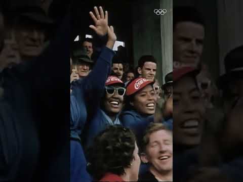 On this day at #Melbourne1956, 18-year-old Betty Cuthbert sprinted to gold in the women’s 100m.