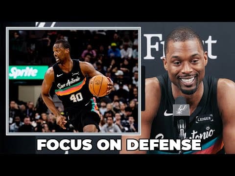 Harrison Barnes on Focusing on Defense Every Game