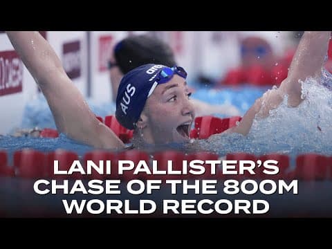 Lani Pallister vs. Katie Ledecky: The Quest to Break the 800m Freestyle World Record